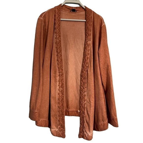 New Direction cardigan 1x burned orange - Picture 1 of 6